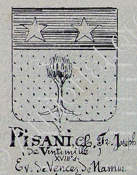 PISANI (de Vintimille)_Armorial Nice. (J. Casal, 1903) (Bibl. mun. de Nice)_France (i)