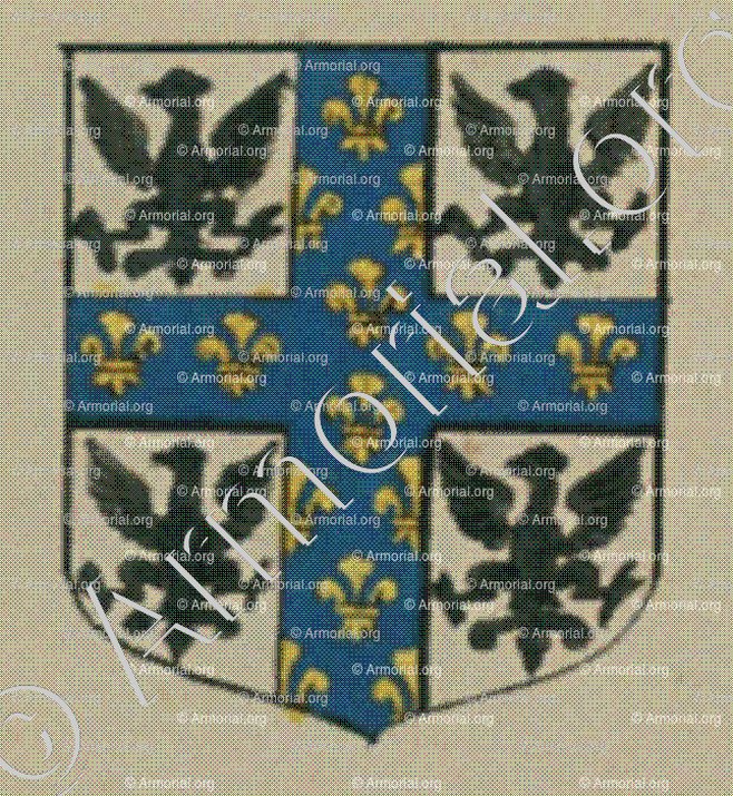 Le Bailliage Royal de la ville d'Haguenau (Alsace)_Blason enregistré sous le règne de Louis XIV_France 