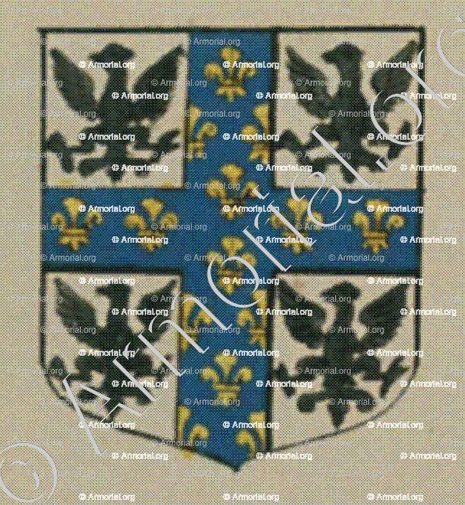 Le Bailliage Royal de la ville d'Haguenau (Alsace)_Blason enregistré sous le règne de Louis XIV_France 