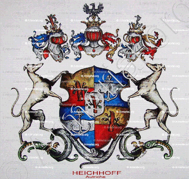 HEICHHOFF_Autriche_Armorial Daniel Sandoz, 1996.