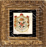 cadre-ancien-or-GONZAGA_Lo stemma araldico della famiglia Gonzaga 1530_Italia