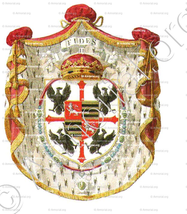 GONZAGA_Lo stemma araldico della famiglia Gonzaga 1530_Italia