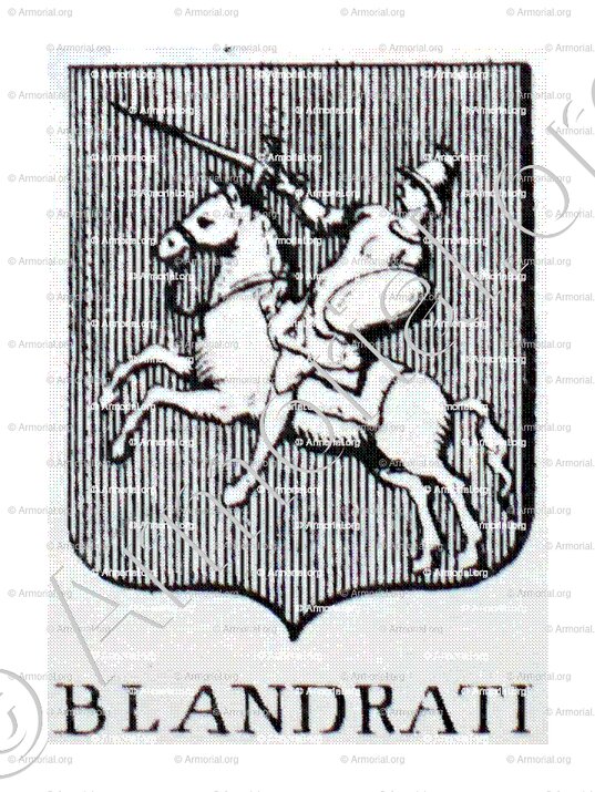 BLANDRATI_Incisione a bulino del 1756._Europa