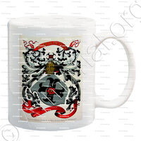 mug-HERARD_Armoiries Jean Pierre HERARD, originaire de Champagne._France (iv)