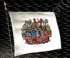 drapeau-von THURN und VALLESASSINA_ Provincia di Gorizia. Carinzia._Italia, Österreich (1)