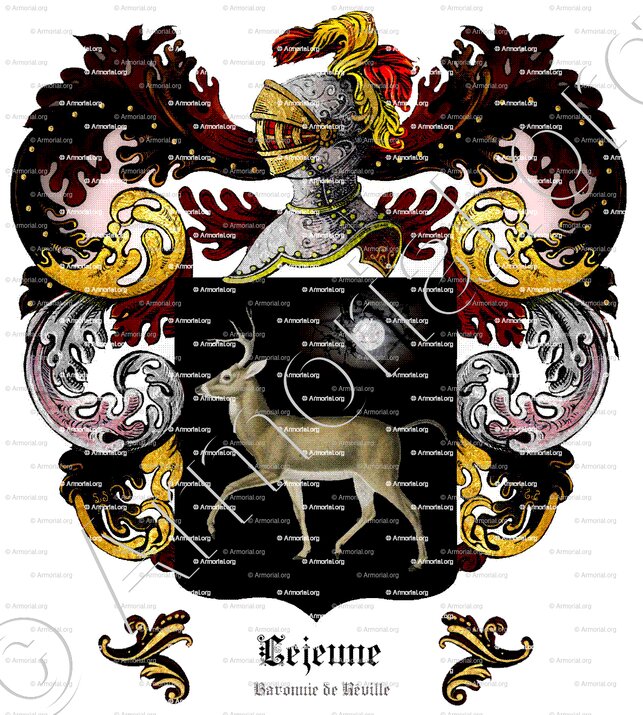 LEJEUNE_Baronnie de Réville. Normandie._France (1)+
