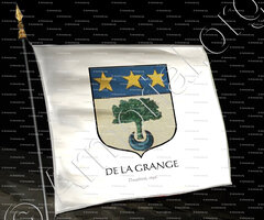 drapeau-DE LA GRANGE_Dauphiné, 1696._France