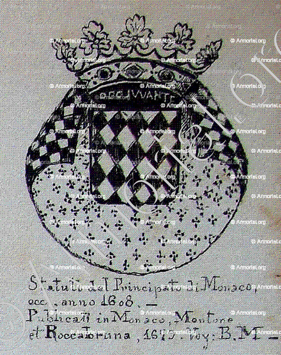 Pricipitato di MONACO_Armorial Nice. (J. Casal, 1903) (Bibl. mun. de Nice)_France (ii)