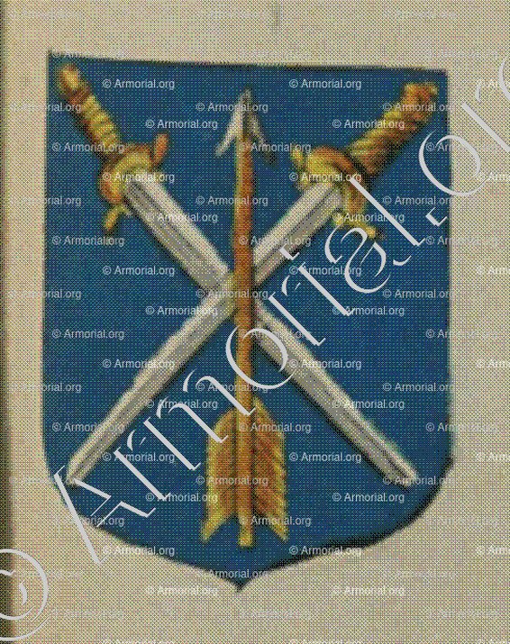 KHAUNE (Alsace)_Blason enregistré sous le règne de Louis XIV_France 