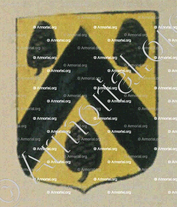 TONNEUR (Alsace)_Blason enregistré sous le règne de Louis XIV_France 