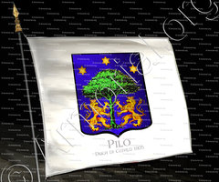 drapeau-PILO_Duca di Cefalù 1805. Sicilia._Italia (i)
