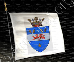 drapeau-SAINT SEVERIN_Ancien Duché de Savoie_États de Savoie