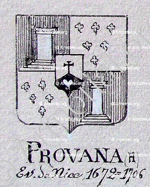 PROVANA_Armorial Nice. (J. Casal, 1903) (Bibl. mun. de Nice)._France (i)