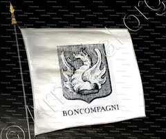 drapeau-BONCOMPAGNI_Incisione a bulino del 1756._Europa