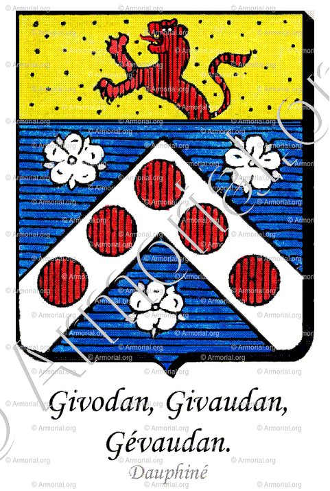 GIVODAN GIVAUDAN ou GÉVAUDAN_Dauphiné_France (3)