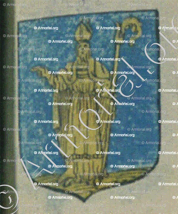 Le Chapître Collégial de Haslach (Alsace)_Blason enregistré sous le règne de Louis XIV_France 