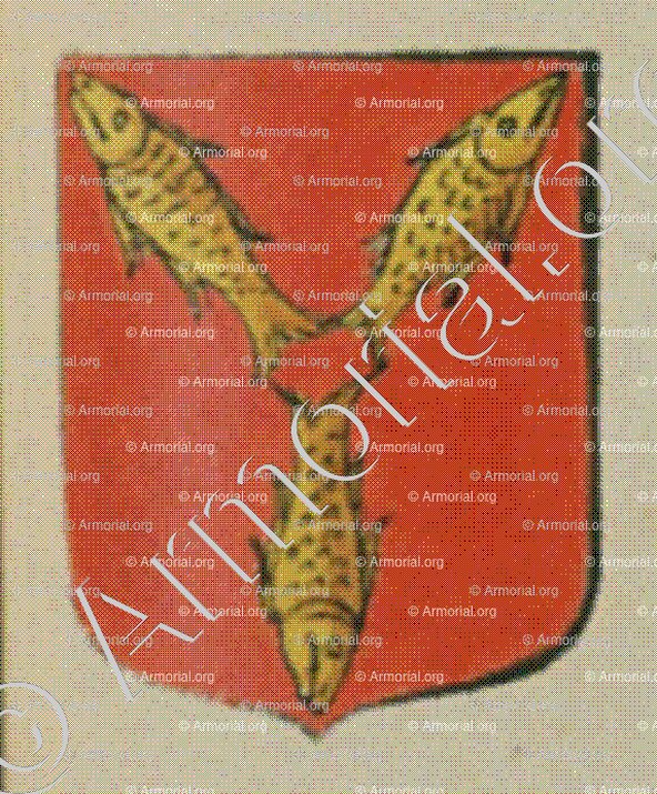 de KIEPPENHEIM (Alsace)_Blason enregistré sous le règne de Louis XIV_France