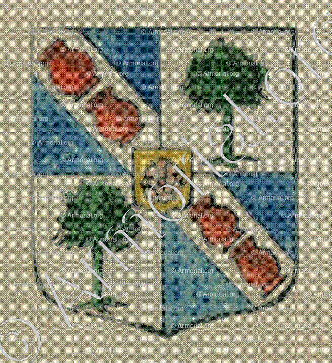 de KLEINBRODT (Alsace)_Blason enregistré sous le règne de Louis XIV_France