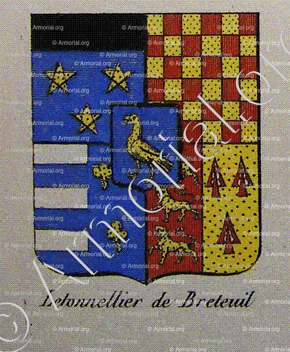 LETONNELLIER DE BRETEUIL_Noblesse d'Empire._France