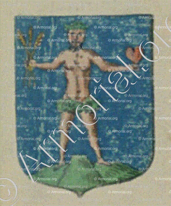 de KORNEMANN (Alsace)_Blason enregistré sous le règne de Louis XIV_France