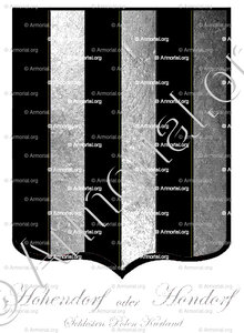 HOHENDORF oder HONDORF