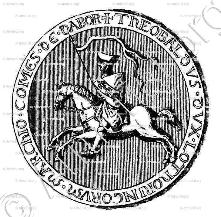 THIEBAUD Ier_Duc de Lorraine (1191 1220)_France