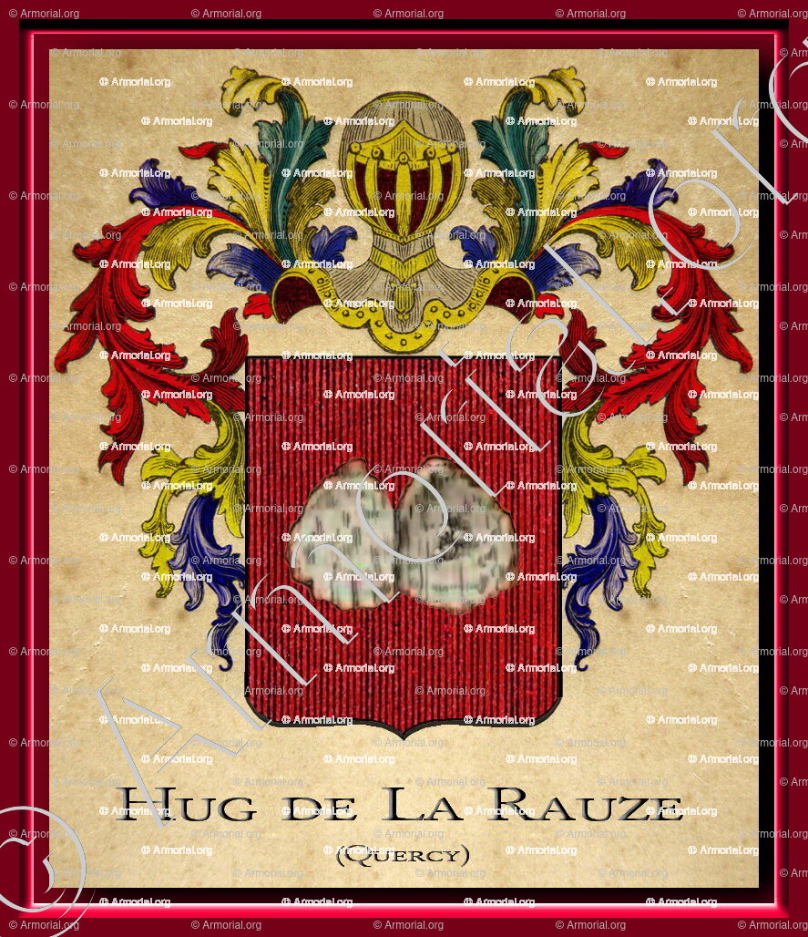 HUG de LA RAUZE