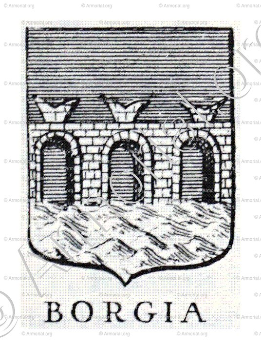 BORGIA_Incisione a bulino del 1756._Europa