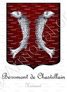 BEAUMONT de CHASTELLAIN
