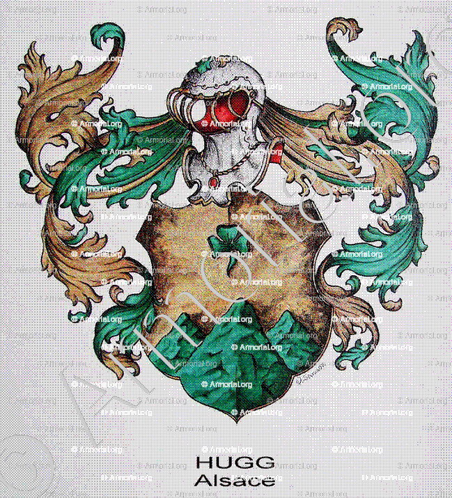 HUGG_Alsace Armorial Daniel Sandoz, 1996)._France
