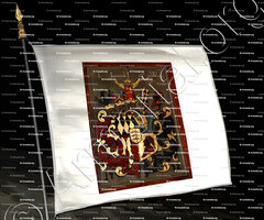 drapeau-E.L.H.Z.W._ Wappen Eberhard Ludwig, Herzog zu Württemberg - _Deutschland (i)