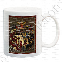 mug-E.L.H.Z.W._ Wappen Eberhard Ludwig, Herzog zu Württemberg - _Deutschland (i)
