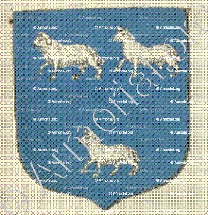 LANELLE (La Rochelle)_Blason enregistré sous le règne de Louis XIV._France