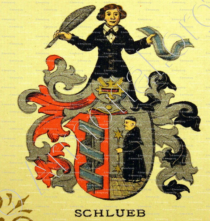 SCHLUEB_Wappenbuch der Stadt Basel . B.Meyer Knaus 1880_Schweiz 