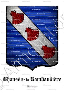 CHANZÉ de la RAMBAUDIÈRE