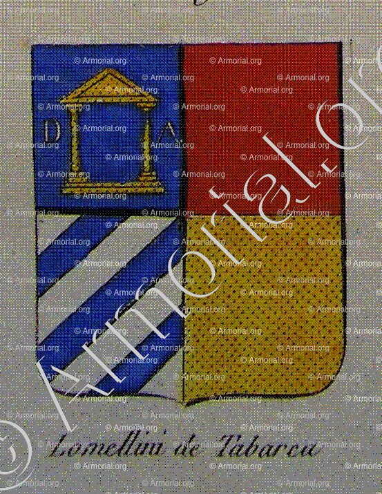 LOMELLINI DE TABARCA_Noblesse d'Empire._France