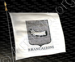 drapeau-BRANCALEONI_Incisione a bulino del 1756._Europa