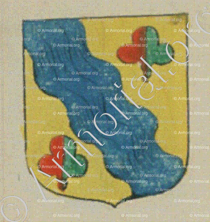 de la BROISE-MARTIN (Alsace)_Blason enregistré sous le règne de Louis XIV_France