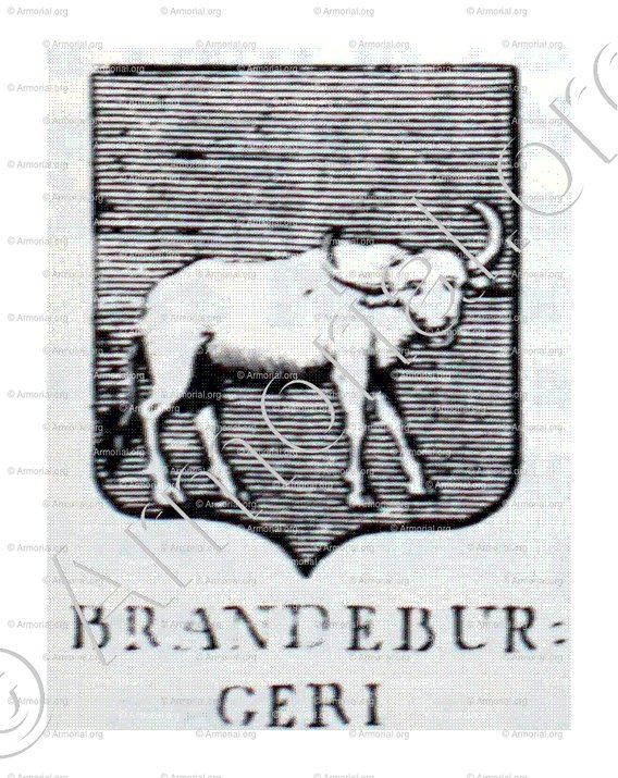 BRANDEBURGERI_Incisione a bulino del 1756._Europa