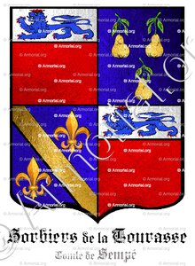 SORBIERS de la TOURASSE Cte de Sempé