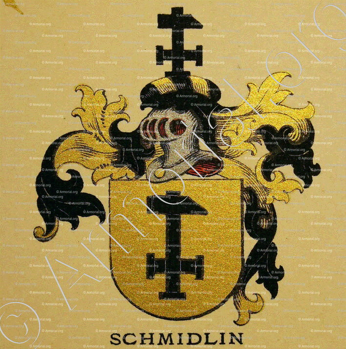 SCHMIDLIN_Wappenbuch der Stadt Basel . B.Meyer Knaus 1880_Schweiz 