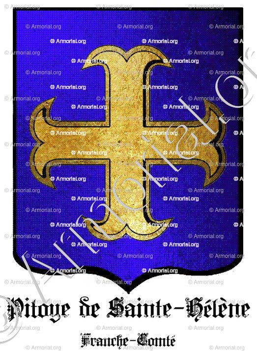 PITOYE de SAINTE HELENE_Franche Comté_France (i)