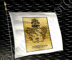 drapeau-RIVAUD de la Raffinière_Comte de l'Empire. Poitou_France