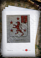 velin-d-Arches-LOSTANGES BEDUER_Noblesse d'Empire._France