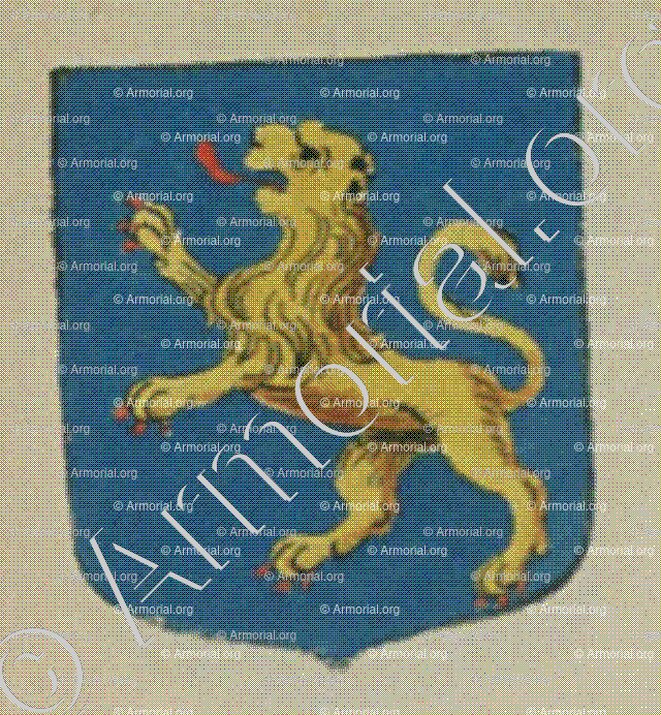 de la CHAUME (Alsace)_Blason enregistré sous le règne de Louis XIV_France