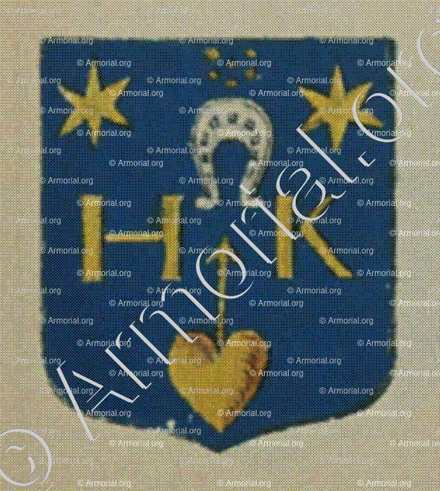 KIETSCHIN (Alsace)_Blason enregistré sous le règne de Louis XIV_France 