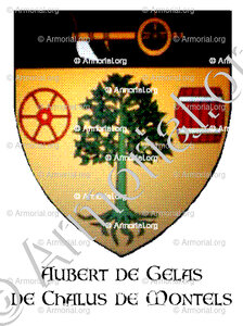 AUBERT de GELAS de CHALUS de MONTELS