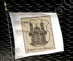 drapeau-SPEYER_Rheinland-Pfalz 1897_Deutsch heraldischen Stil.
