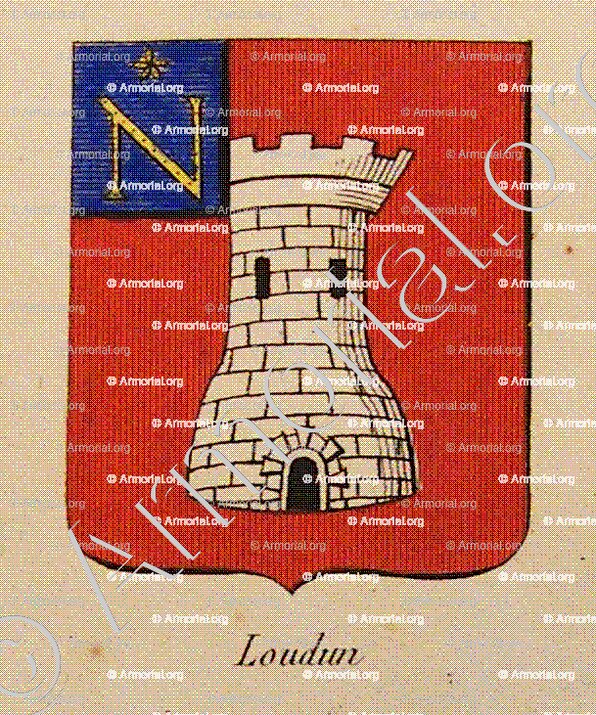 LOUDUN_Noblesse d'Empire._France
