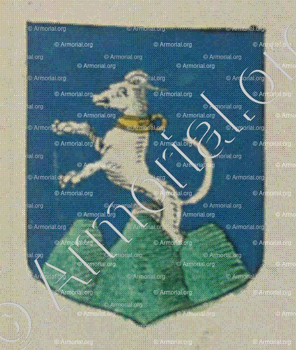 de la CHEVALLE (Alsace)_Blason enregistré sous le règne de Louis XIV_France